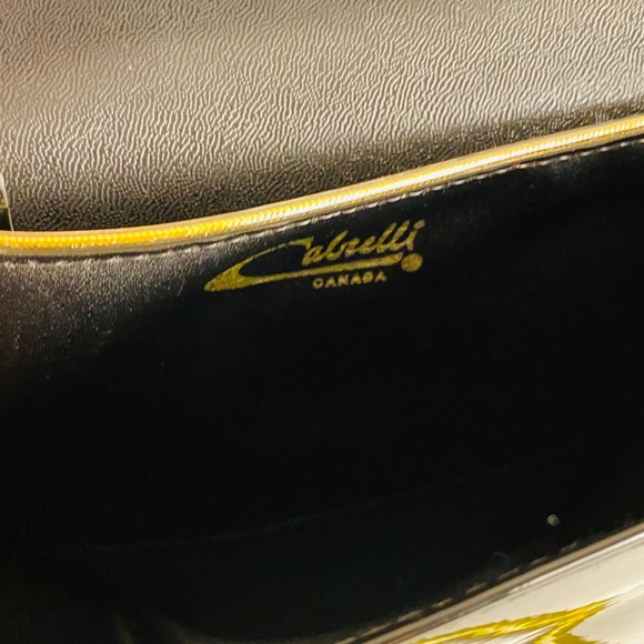 Vintage 1970s PVC purse Calrelli MINT - Picture 5 of 7